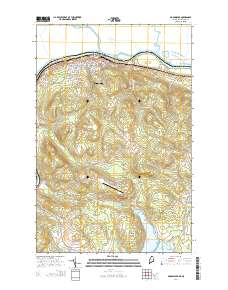 Madawaska 2014 topographic map thumbnail