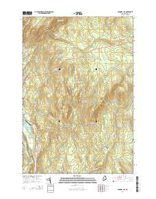 Mahoney Hill 2014 topographic map thumbnail