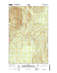 McClusky Lake 2014 topographic map thumbnail