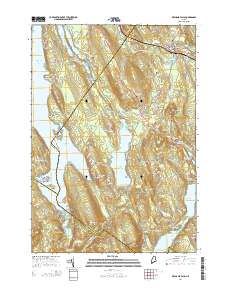 Mechanic Falls 2014 topographic map thumbnail