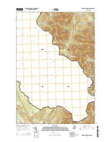 Merrill Mountain 2014 topographic map thumbnail