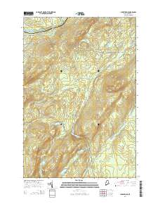 Misery Knob 2014 topographic map thumbnail