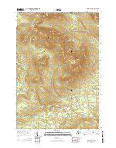 Mount Abraham 2014 topographic map thumbnail