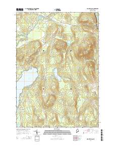 Mount Waldo 2014 topographic map thumbnail