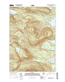Nahmakanta Stream 2014 topographic map thumbnail