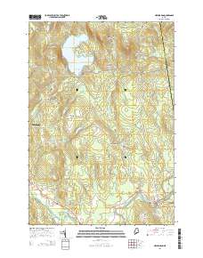 New Sharon 2014 topographic map thumbnail