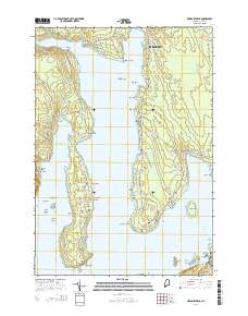 Newbury Neck 2014 topographic map thumbnail