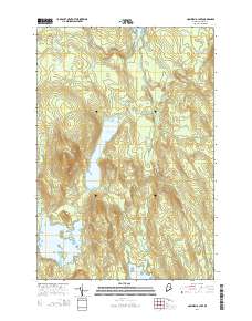 Nollesemic Lake 2014 topographic map thumbnail