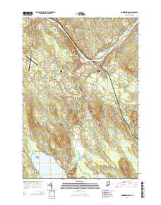 Norridgewock 2014 topographic map thumbnail