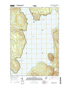North East Carry 2014 topographic map thumbnail
