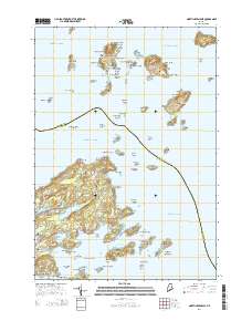 North Haven East 2014 topographic map thumbnail