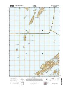 North Haven West 2014 topographic map thumbnail