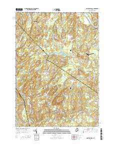North Pownal 2014 topographic map thumbnail