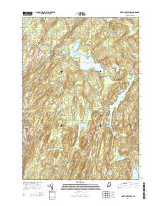 North Whitefield 2014 topographic map thumbnail