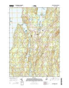 North Windham 2014 topographic map thumbnail