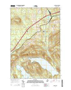 Oakfield 2014 topographic map thumbnail