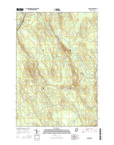 Olamon 2014 topographic map thumbnail