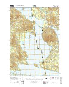 Oquossoc 2014 topographic map thumbnail