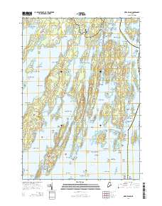 Orrs Island 2014 topographic map thumbnail