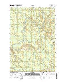 Oxbow East 2014 topographic map thumbnail