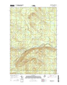 Oxbow West 2014 topographic map thumbnail