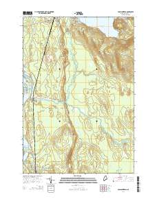 Passadumkeag 2014 topographic map thumbnail