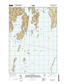 Pemaquid Point 2014 topographic map thumbnail