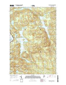 Penobscot Lake 2014 topographic map thumbnail