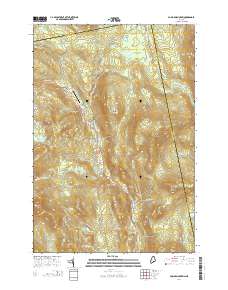 Poplar Mountain 2014 topographic map thumbnail