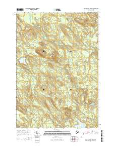 Porcupine Mountain 2014 topographic map thumbnail