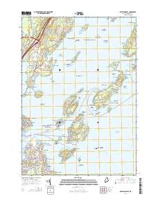 Portland East 2014 topographic map thumbnail