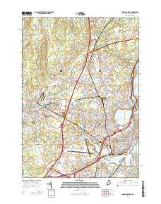 Portland West 2014 topographic map thumbnail