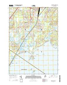 Prouts Neck 2014 topographic map thumbnail