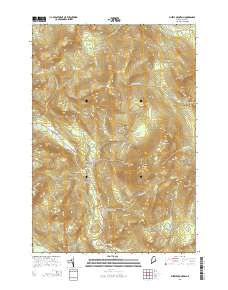 Puzzle Mountain 2014 topographic map thumbnail