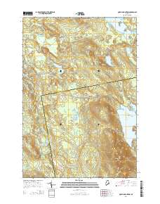 Quillpig Mountain 2014 topographic map thumbnail