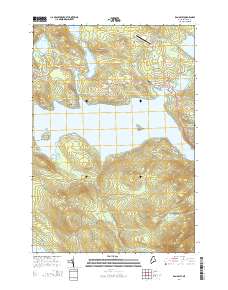 Rangeley 2014 topographic map thumbnail