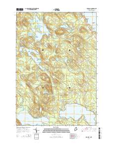 Red Beach 2014 topographic map thumbnail