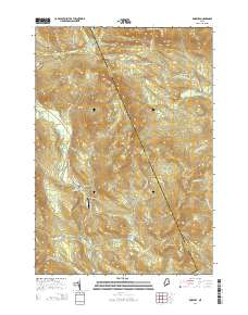 Roxbury 2014 topographic map thumbnail
