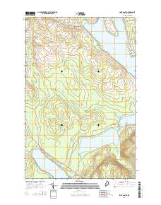 Saint Agatha 2014 topographic map thumbnail