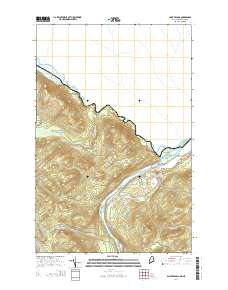 Saint Francis 2014 topographic map thumbnail