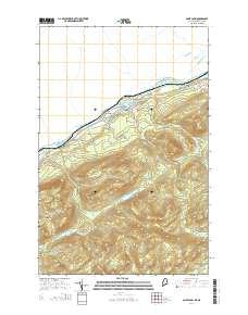 Saint John 2014 topographic map thumbnail