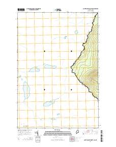 Saint Zacharie North 2014 topographic map thumbnail