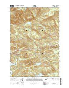 Sangerville 2014 topographic map thumbnail