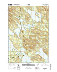Scraggly Lake 2014 topographic map thumbnail