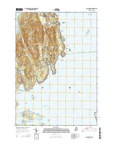 Seal Harbor 2014 topographic map thumbnail