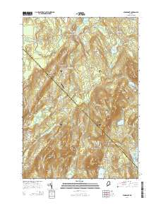 Searsmont 2014 topographic map thumbnail