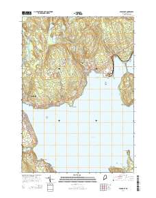 Searsport 2014 topographic map thumbnail