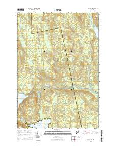 Seboomook 2014 topographic map thumbnail