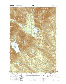 Silver Lake 2014 topographic map thumbnail
