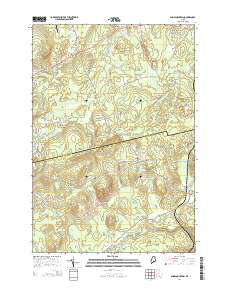 Snow Mountain 2014 topographic map thumbnail